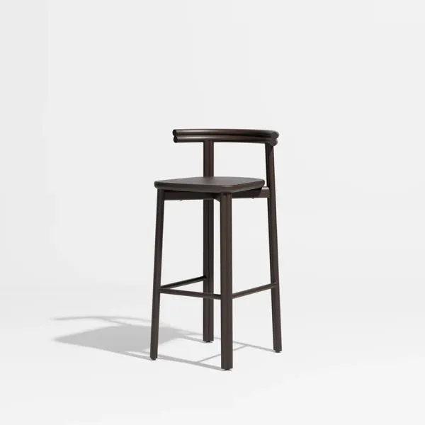Voss Bar Sandalyesi 75cm  | Koyu Kahverengi